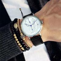 Dugary relojes de cuarzo de moda minimalistas calendario impermeable de alta calidad 41 mm relojes masculinos comercio diario masculino - details 5