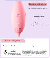 Vibrador Inalámbrico Control Remoto Diversión Erotica para Mujeres Juguete Sensual para Pareja - details 4