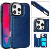 Para iPhone 16 15 14 Plus 13 12 Mini 11 Pro Max Funda de cuero PU Soporte para tarjetas, doble cierre magnético y Shockpro duradero - details 9