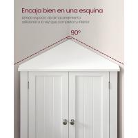 Armario Ajustable Moderno Rústico Blanco Nube 60 x 33.6 x 80cm Ideal para Baño, Cocina, Sala de Estar - details 6