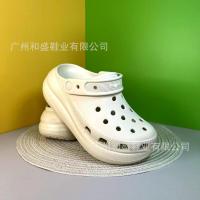 Zapatos con aumento de altura de suela gruesa con agujeros, sandalias antideslizantes de verano Unisex para parejas - details 4