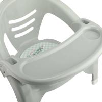 Restaurante hogar muebles coloridos plástico apilamiento asiento para bebé taburete comer niños silla de alimentación - details 4