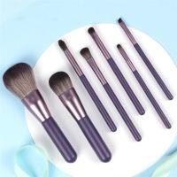 Juego de Brochas de maquillaje profesional de alta gama con cubo, colorete en polvo, sombra de ojos, base de cejas, herramienta - details 19