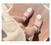 Sandalias de niña con flores, zapatos de gelatina tejida para bebé de 3 a 9 años - details 16