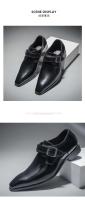 Zapatos formales de vestir de cuero genuino para hombre, color negro y marrón, a rayas, con borlas, novedad de 2021 - details 0
