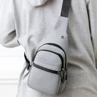 Bolso cuadrado duradero para el pecho para hombre, bolso cruzado de nailon de Color sólido multifuncional, bolso para teléfono de gran capacidad de un solo hombro para hombre - details 9