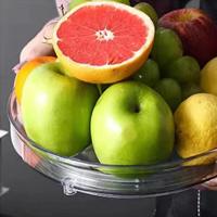 Rejilla de respiración transparente para cocina y baño, armario giratorio de 360 ​​grados, organizador de especias, cosméticos y bebidas - details 5