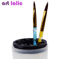 Taza y soporte de limpieza de cepillo para arte de uñas, aplicador de esmalte acrílico de Gel UV, taza de lavado - details 3