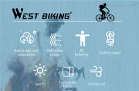 WEST BIKING-traje de ciclismo cálido para hombre y mujer, conjunto deportivo resistente al viento y al agua, para correr y pescar - details 1