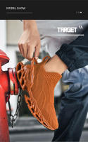 Calcetines de hoja de diseñador de lujo para hombre, zapatillas de deporte con amortiguación cómoda, zapatos deportivos antideslizantes, zapatos informales para caminar - details 8