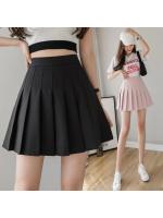 Falda coreana, pantalones cortos para mujer, minifaldas sexis de cintura alta para mujer, falda plisada Kawaii para mujer - details 2