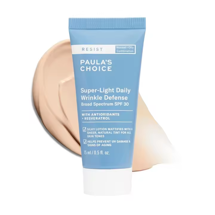 Paula's Choice RESIST Crema hidratante facial teñida mate con protección solar SPF 30, protección UVA UVB, mineral - 1