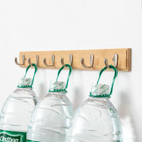 Ganchos de madera para colgar ropa, Perchero de bambú, decoración del hogar, cocina y baño, 3, 4 unidades - details 5