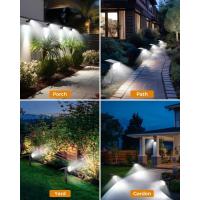 Luces Solares LED Exterior Jardin [8 Paquete/72LED], LED Exterior Solares Potente Impermeable Lampara Luz Solar Exterior Iluminacion para Suelo Exteriores, Blanco Calida - details 25