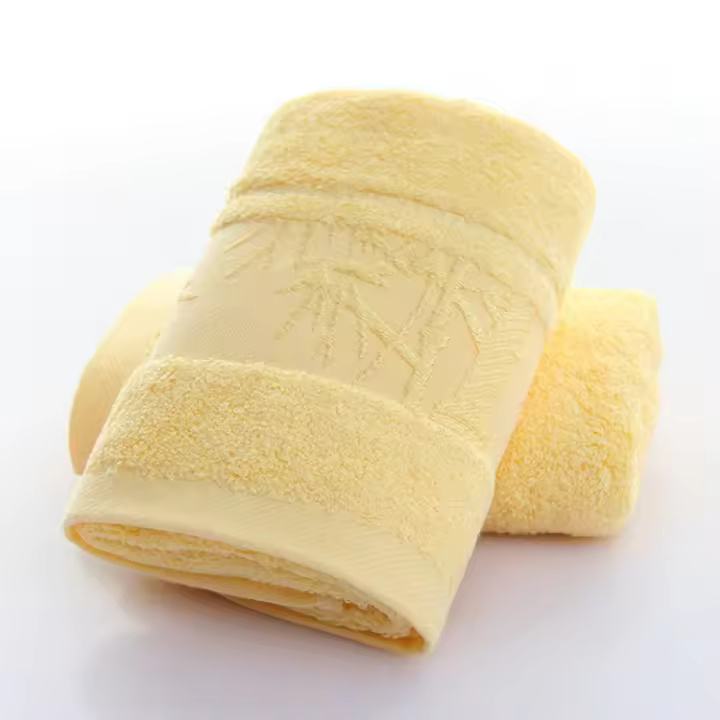 La toalla de fibra de bambú es muy absorbente, no se cae fácilmente el cabello, suave que la toalla de algodón puro para lavar el carbón de bambú - 1