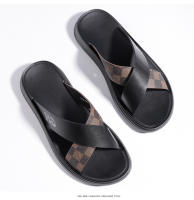Zapatillas de Moda para Hombres en Verano Suela Suave de Lujo con Luz Diseño de Tiraje Exterior Personalizable Tendencia de Sandalias de Playa - details 18