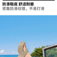 Chanclas de suela gruesa que aumentan la altura para mujer, nuevas sandalias de playa antideslizantes para uso exterior, modelos de mujer - details 14