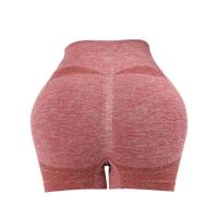 Pantalones cortos de entrenamiento de cintura alta para mujer, pantalones cortos para levantar el trasero, Yoga, gimnasio, pantalón corto para correr, ropa deportiva - details 7