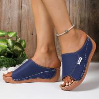 Sandalias de Verano Zapatos de Pisa de Plataforma para Mujeres Zapatillas de Playa - details 0