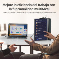 Monitor Portátil UPERFECT 15.6" 1080P FHD IPS Pantalla Táctil Resolución 1920*1080P - details 5