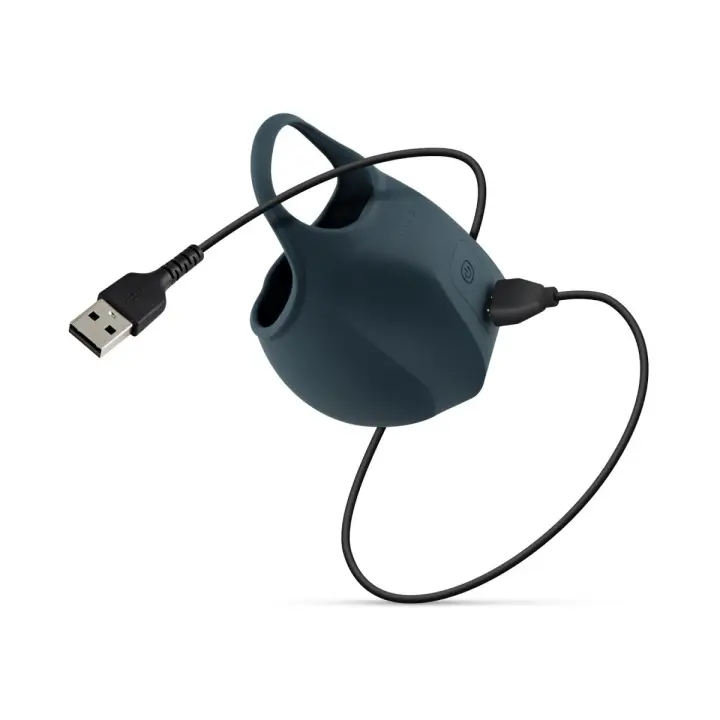 1 anillo vibratorio para pene con masajeador de testículos, bolsa de bola estimulante, bolsa pulsante, anillo de manga vibratoria, pene y escroto, anillo para pene y bolas, eyaculación retardada, orgasmo, juguetes sexuales para adultos - 1