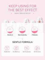Suero facial blanqueador Sakura, antienvejecimiento, líneas finas, aprieta los poros, mejora el pigmento de melanina, crema hidratante opaca, ilumina el cuidado de la piel - details 8