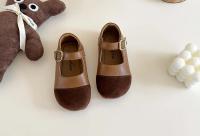 Zapatos de cuero para niños y niñas, calzado de princesa antideslizante, versátil y Chic, de fondo suave, estilo coreano, a la moda, novedad de otoño, 2024 - details 6
