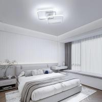 50W Plafon LED Techo Regulable, Lampara Techo con Mando a Distancia 3000K-6500K 59cm, Moderno Lamparas de Techo Salon Cuadrado para Dormitorio Salon Baño Cocina Comedor Pasillo - details 56