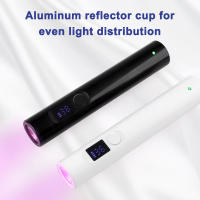 Secador Mini de Flash Sensor Táctil Portátil, Recargable, Lámpara UV para Uñas de Acrílico - details 2