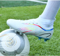 Botas de fútbol de alta calidad para hombre, zapatos de fútbol antideslizantes FG/TF, zapatos de entrenamiento resistentes al desgaste, botines de fútbol al aire libre para niño - details 22
