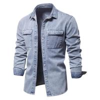 Chaqueta vaquera para hombre, top informal, a la moda, novedad 2024 - details 1