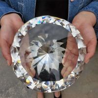 Hermoso juego de regalo de fiesta de artesanías de cristal transparente, ración de diámetro romántico grande - details 2