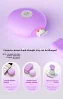 Peach doble bala saltando huevo adulto juguete masturbador sexo vibrador control remoto clitoris estimulación - details 10