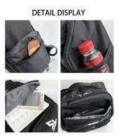 Mochila de viaje para gimnasio, zapatos independientes, bolsillo para exteriores, mochila escolar para estudiantes universitarios, viaje informal, bolsas portátiles ligeras para ordenador portátil - details 9
