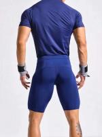 Pantalones Cortos de Bodybuilding para Hombres Leggings Elásticos para Correr en la Gimnasio - details 2