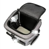 Mochila para mascotas expandible multifunción, gran capacidad, transpirable, correa ajustable, bolsa de viaje plegable para mascotas, perro - details 4