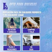 Calentador De Cera Eléctrico Para La Depilación Profesional, Cera, Adecuado Para Spa, Cara Brazos Axilas Piernas - details 4