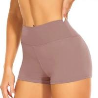 Ropa ajustada de cintura alta para mujer, moda de verano 2025, ropa deportiva para gimnasio, pantalones cortos para correr, pantalones cortos de entrenamiento ajustados a prueba de costuras para Yoga - details 12