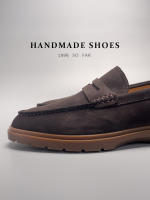 Mocasines de alta gama, cuero genuino, piel de vaca de primera capa, zapatos de moda hechos a mano con un pedal. - details 6