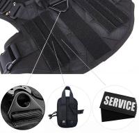 Chaleco Táctico Militar para Mascotas Correa de Entrenamiento al Aire Libre para Perros Medianos y Grandes Collar Incluido - details 9