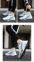 Hebilla rotativa zapatillas de deporte de los hombres aumento de altura 2025 nueva malla transpirable zapatos para correr juventud zapatos casuales - details 4
