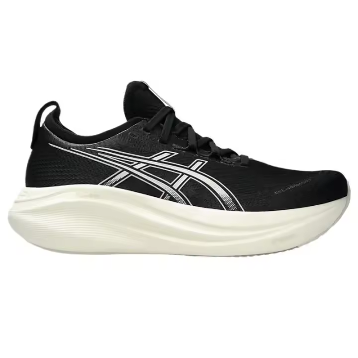 Zapatillas para correr Leten GEL-NIMBUS 27 (2E WIDE) PARA HOMBRE EN NEGRO/LAKE GREY - 1