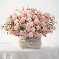 Flores Artificiales de Hortensia 20 Cabezas para Decoraciones de Boda, Hogar, Hotel - details 3