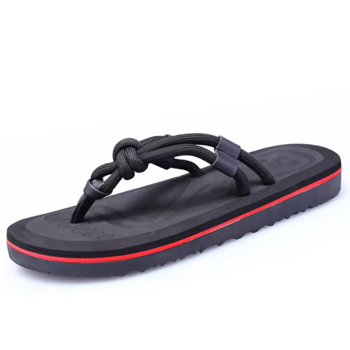 Chanclas de verano para hombre, antideslizantes, sandalias vietnamitas para hombre, sandalias de playa para exteriores. - 1