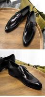 Zapatos de vestir Oxford de diseño clásico italiano de alta gama para hombre, zapatos originales de cuero genuino hechos a mano, cómodos para otoño - details 4