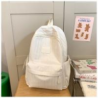 2025 Mochila universitaria ligera, diseño minimalista moderno, correas acolchadas impermeables, adecuada para estudiantes y viajes diarios - details 16
