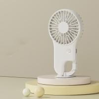 Mini ventilador portátil de mano, 3 engranajes, gancho para montañismo, pequeño ventilador eléctrico, ventilador de escritorio recargable de bajo ruido - details 4