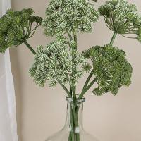 Accesorios de fotografía 66cm flor de encaje Artificial tacto Real flor falsa de plástico hecha a mano elegante planta verde sala de estar escritorio - details 4