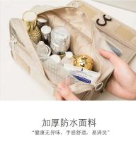 Bolsa de Higiene Viajera Plegable Impermeable Organizadora de Cosméticos con Gancho Colgante - details 2