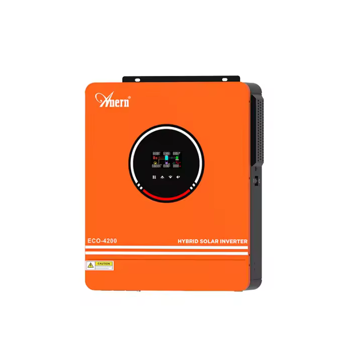 Inversor Solar Híbrido Anern 6.2KW 120A MPPT Dual Control Integrado Fuera de Red Voltaje de 230V - 1